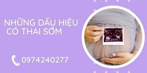 dau hieu co thai som